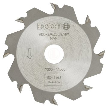 Bosch Kesici Bıaçk 105x4 mm 8 Diş (GUF 4-22 A) - 3608641008