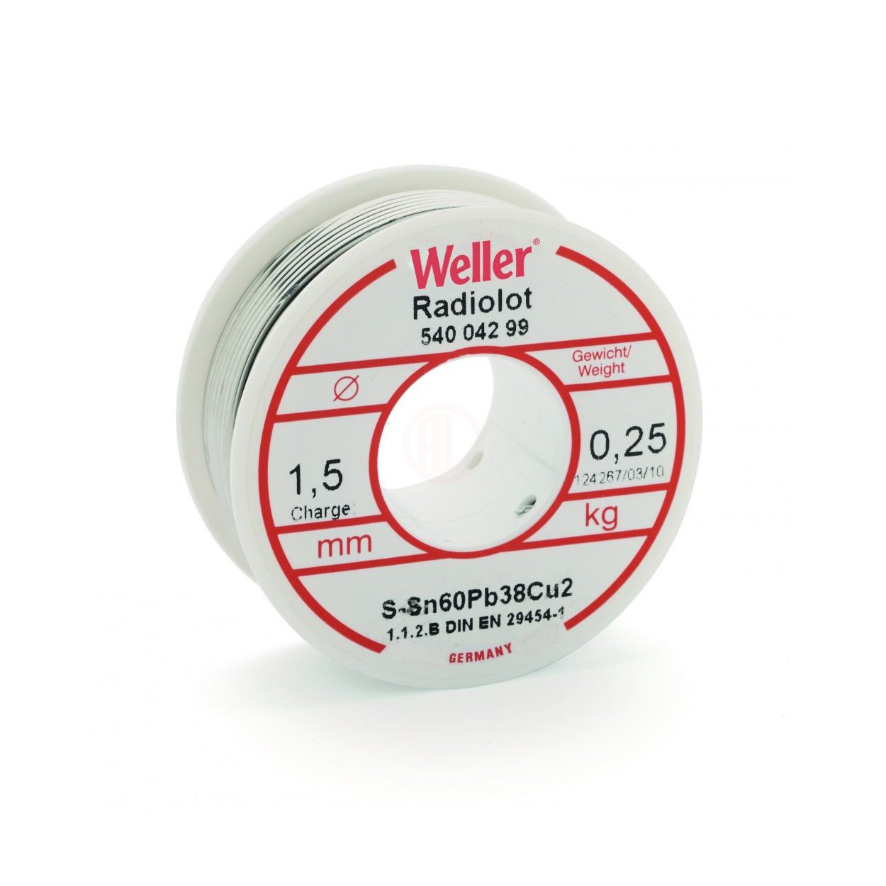 Weller RL 60/40-250 LEHİM TELİ 250 GR VE PASTA - COORL6040250