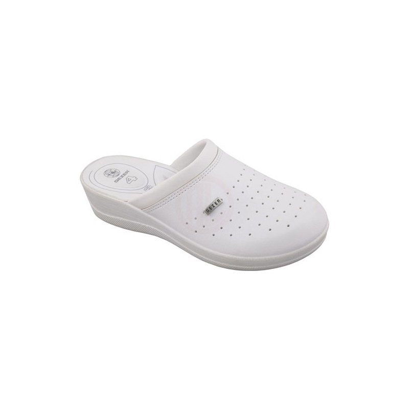 Gezer 4770 Ortopedik Sabo Terlik Beyaz No 35