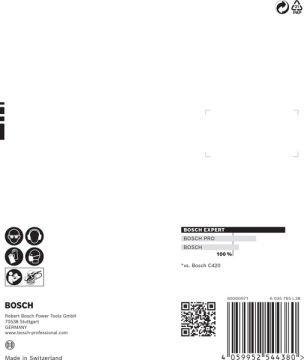 Bosch Zımpara Kağıdı Expert C470 115M  180 Kum 8 Delikli 5 Li Paket (2608901100) - 2608901100