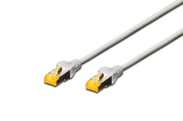 Assmann Digitus Cat 6A S-Ftp Patch Kablosu, Lszh, Cu, Awg 26/7, 10 Mt, Gri Renk