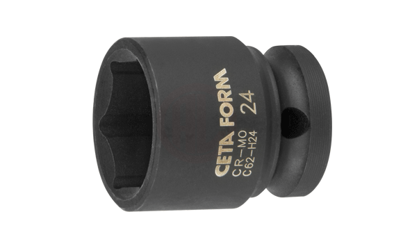 Ceta Form 1/2 İnç 6 Köşe Havalı Lokma Anahtar 36 Mm