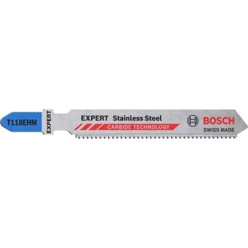 Bosch Dekupaj Testere Bıçağı Expert SpeciforInox T118EHM (3 Adet) - 2608900562