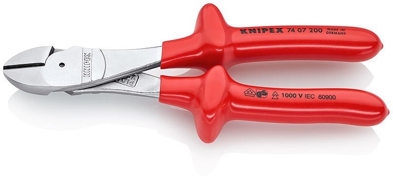 Knipex 74 07 AĞIR TİP VDE YAN KESKİ 250 MM - KNI7407250