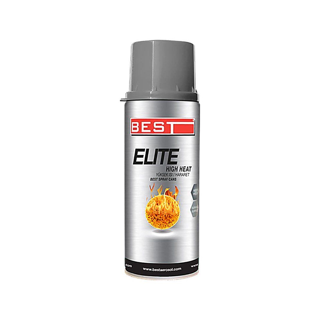 Best Elite Sprey Boya Eko Isı (256-93RÖ) Gümüş