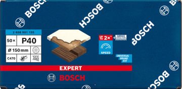 Bosch Zımpara Kağıdı Expert C470 115M  180 Kum 8 Delikli 5 Li Paket (2608901135) - 2608901135
