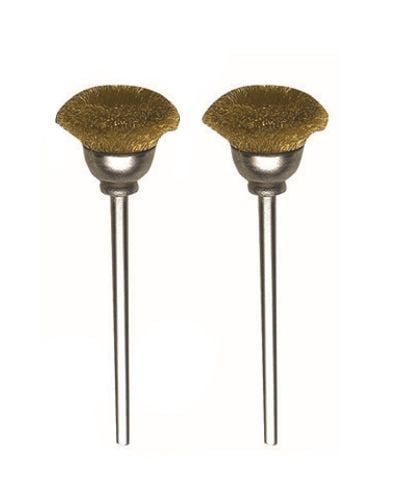 Proxxon Sarı Tel Fırça 13 mm (2 Adet) (28963)
