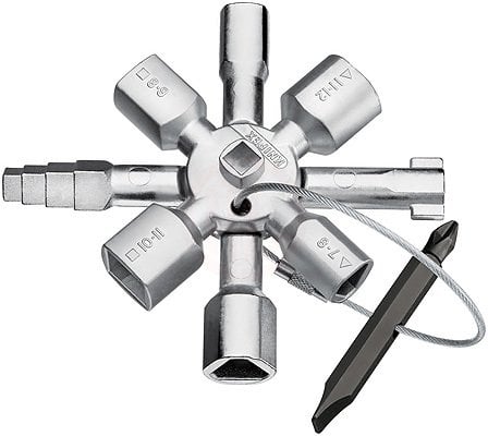 Knipex 00 11 01 KUMANDA DOLABI ANAHTARI 8 KOLLU - KNI001101
