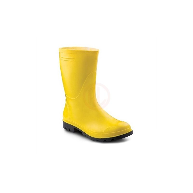 Gezer 218 Kısa Pvc Çizme Sarı 38