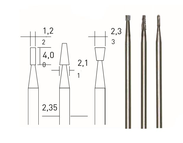Proxxon Freze Ucu (3 Parça) (28752)