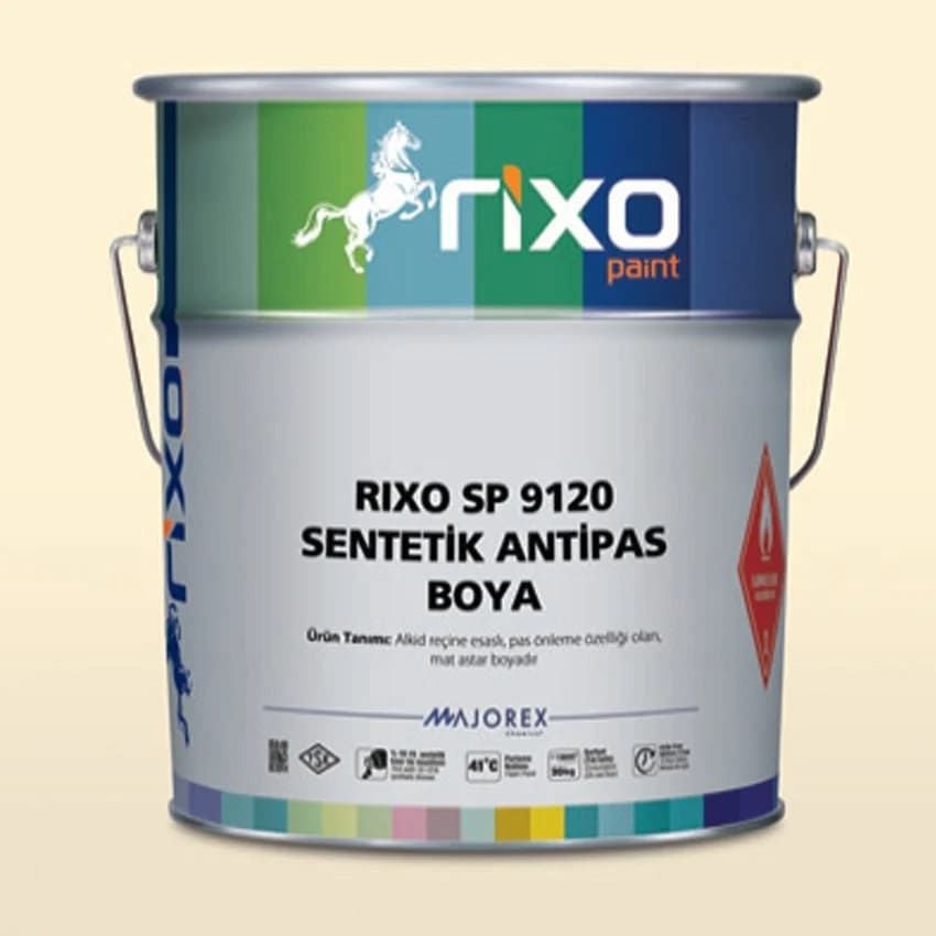 Rixo SP 9120 Sentetik Antipas Boya 0,75 Kg Gri (Düz Renk)