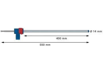 Bosch Expert Sds Clean P Lus-8x Kimyasal Dübeller İçin Set 14x550 Mm - 2608901769