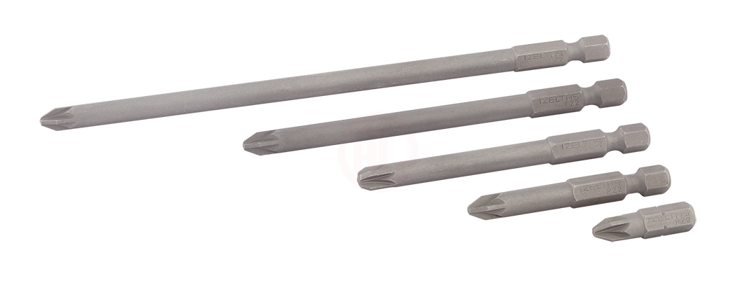 İzeltaş Pozidriv Bits Uç 100 mm PZ2