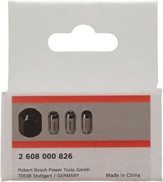 Bosch Penset Seti Frezeler İçin 1/8 İnç 5/32 İnç 1/4 İnç - 2608000826