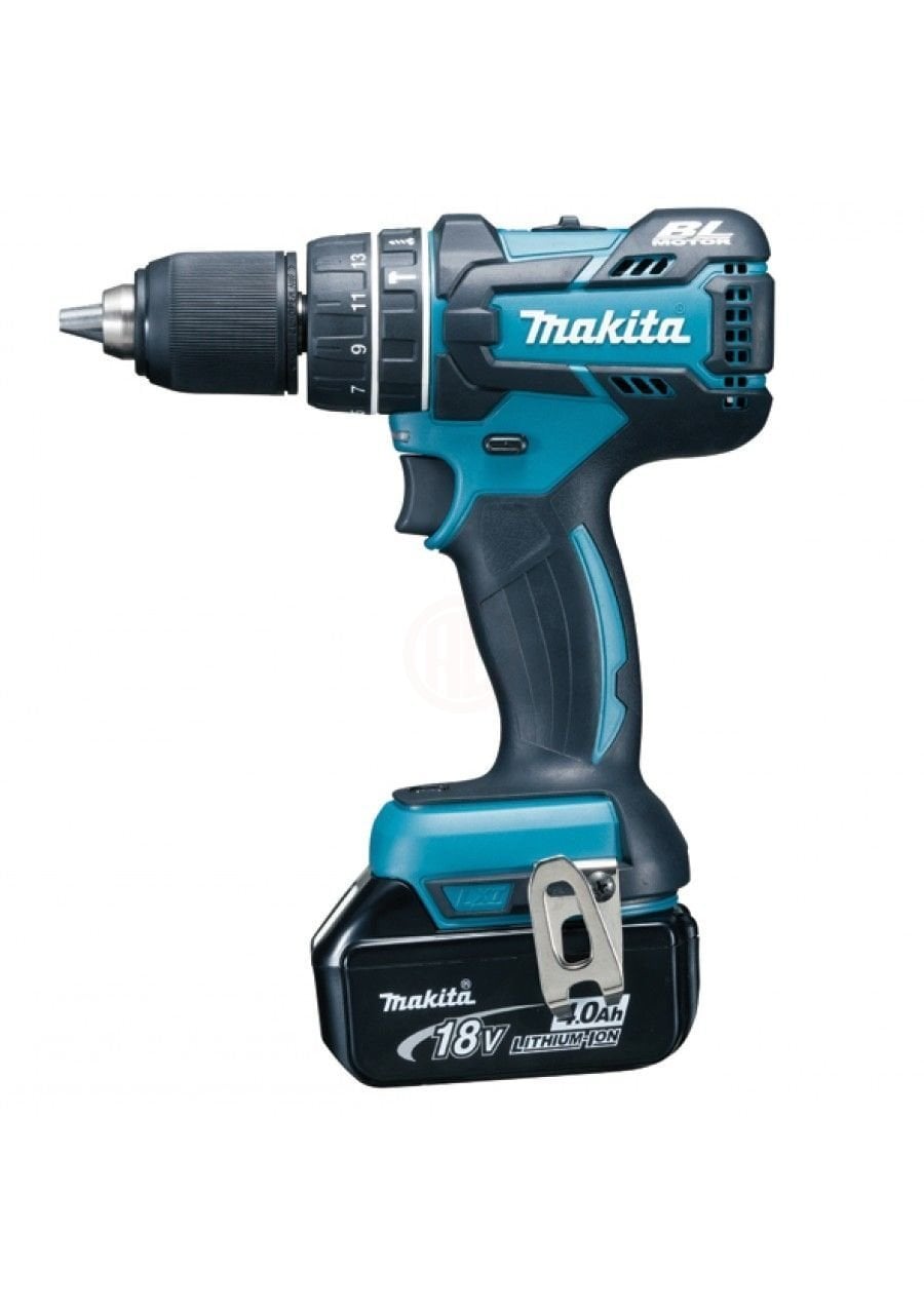 Makita DHP480RME AKÜLÜ DARBELİ MATKAP VİDALAMA - MAKDHP480RME