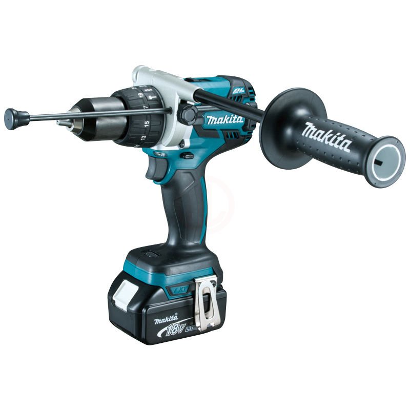 Makita Akülü Darbeli Vidalama Matkabı DHP481RTJ (2 x 5,0 Ah Akü)