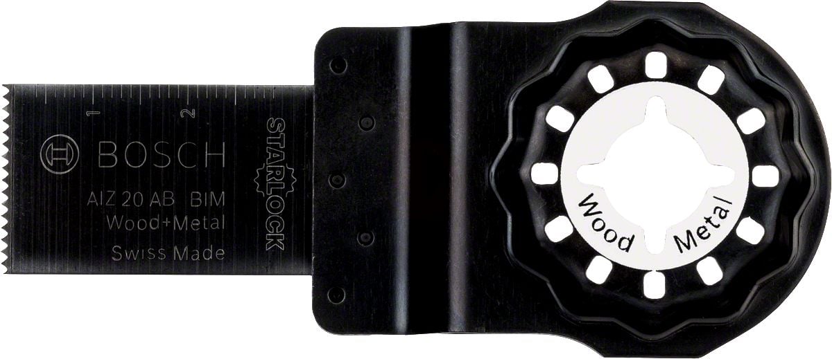 Bosch Starlock Testere Ucu Wood And Metal AIZ 20 AB 20 mm (1 Adet) - 2608661640