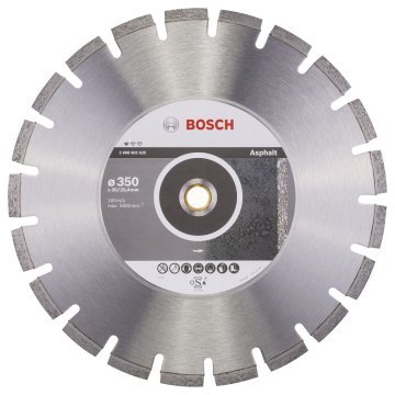Bosch Elmas Kesme Diski Standard For Asphalt 350x25,40/20 mm - 2608602625