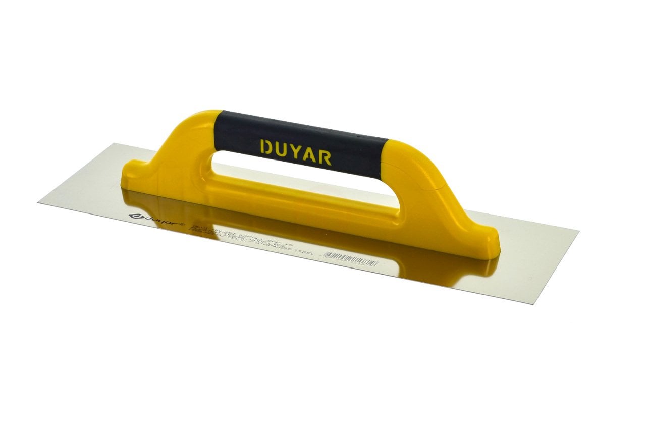 Duyar Alçı Malası Kapalı Plastik Saplı Paslanmaz Çelik 50 Cm