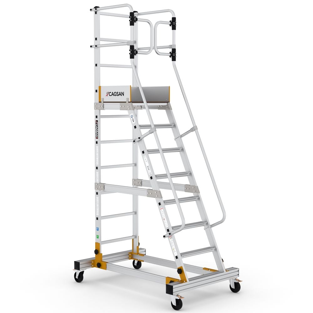 Çağsan Raf ve Depolama Platformu 7+1 Basamaklı - RD0012 - 2,0