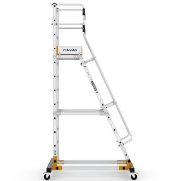 Çağsan Raf ve Depolama Platformu 9+1 Basamaklı - RD0012 - 2,5