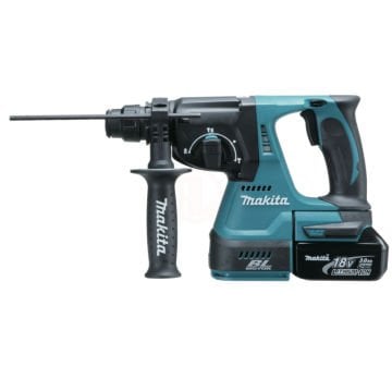 Makita Akülü Kırıcı Delici Makine DHR242RFE (2 x 3,0 Ah Akü)