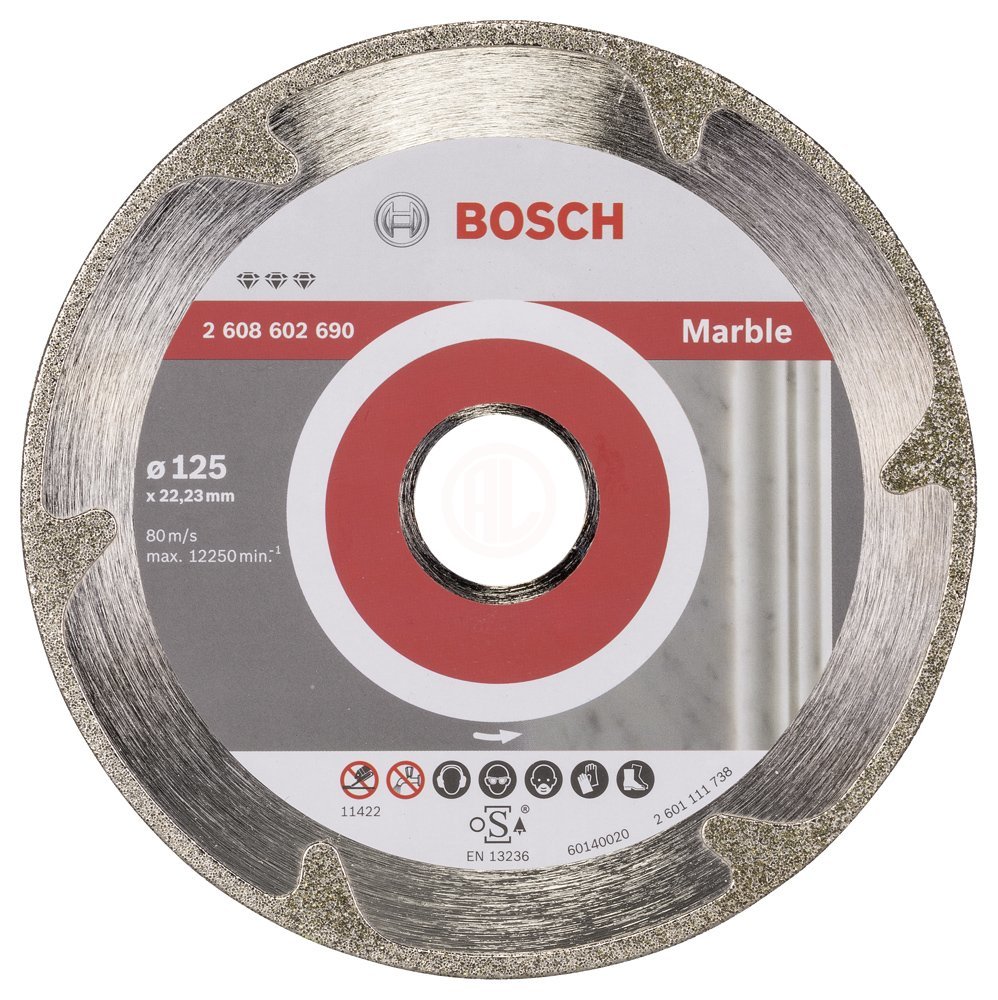 Bosch Elmas Kesme Diski Best For Marble 125x22,23 mm - 2608602690