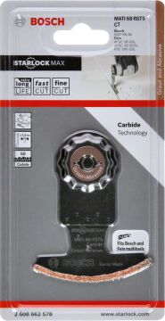 Bosch Starlock Max Testere Ucu GroutAbrasive MATI 68 RST5 68 mm (1 Adet) - 2608662578