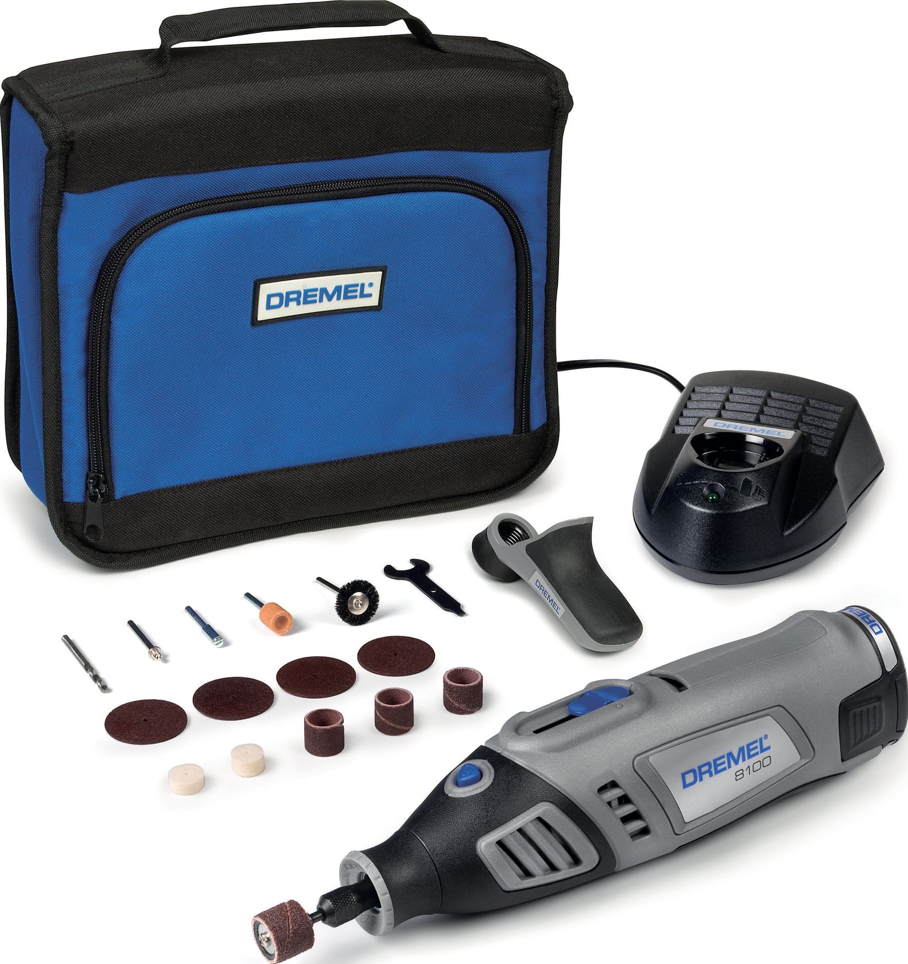 Dremel 8100 Li-İon Akülü El Motoru Sistemi - F0138100Jc