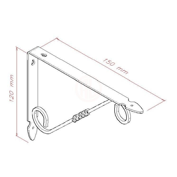 Endpa FERFORJE RAF PİMİ ALTI KONSOLU 12x15 BEYAZ - 014021001201502