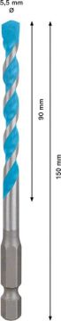 Bosch Çok Amaçlı Matkap Ucu Expert HEX-9 MC 5,5x150mm - 2608900573