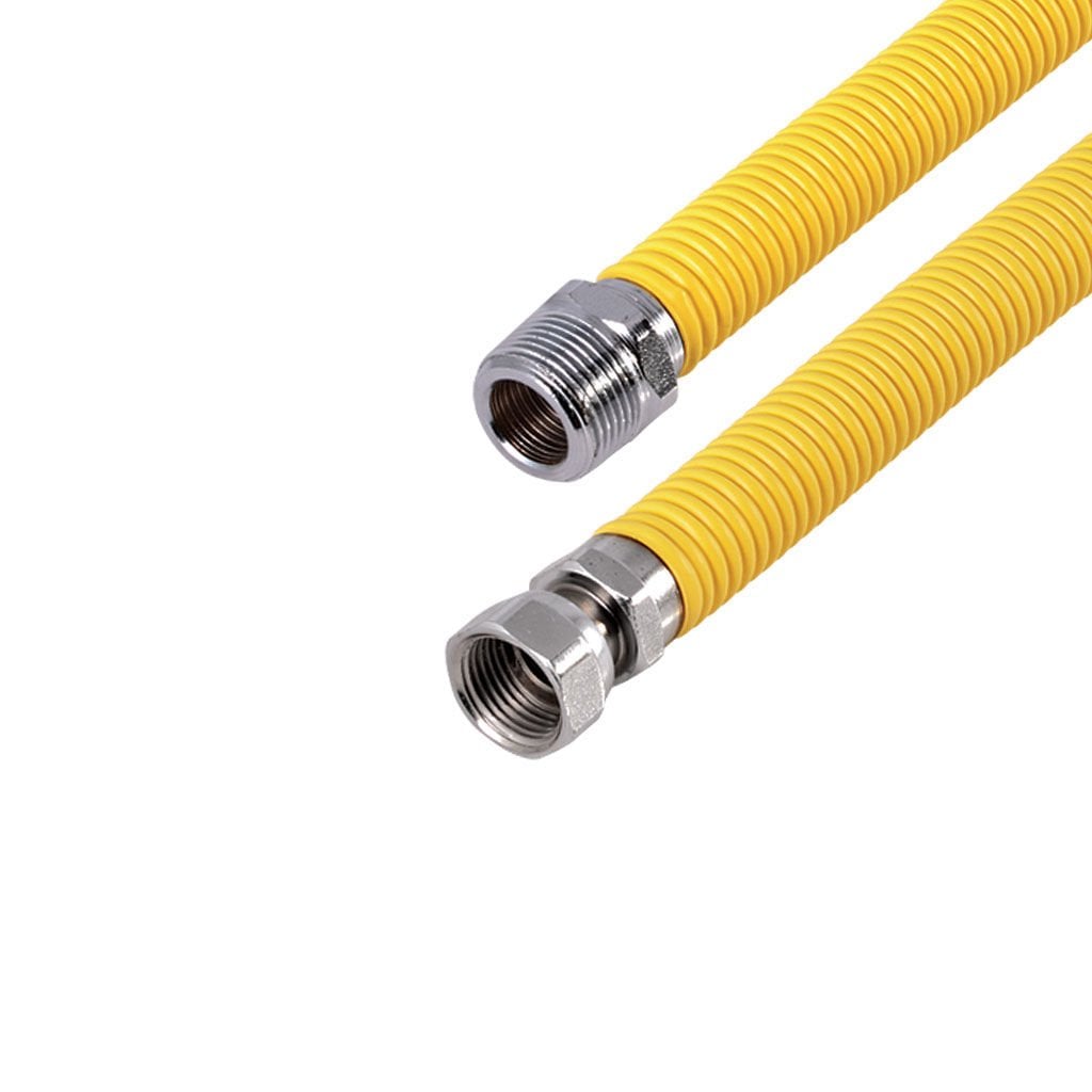 KAS Doğalgaz Makaronlu Flex 3/4 İnç - 1/2 İnç 50 Cm