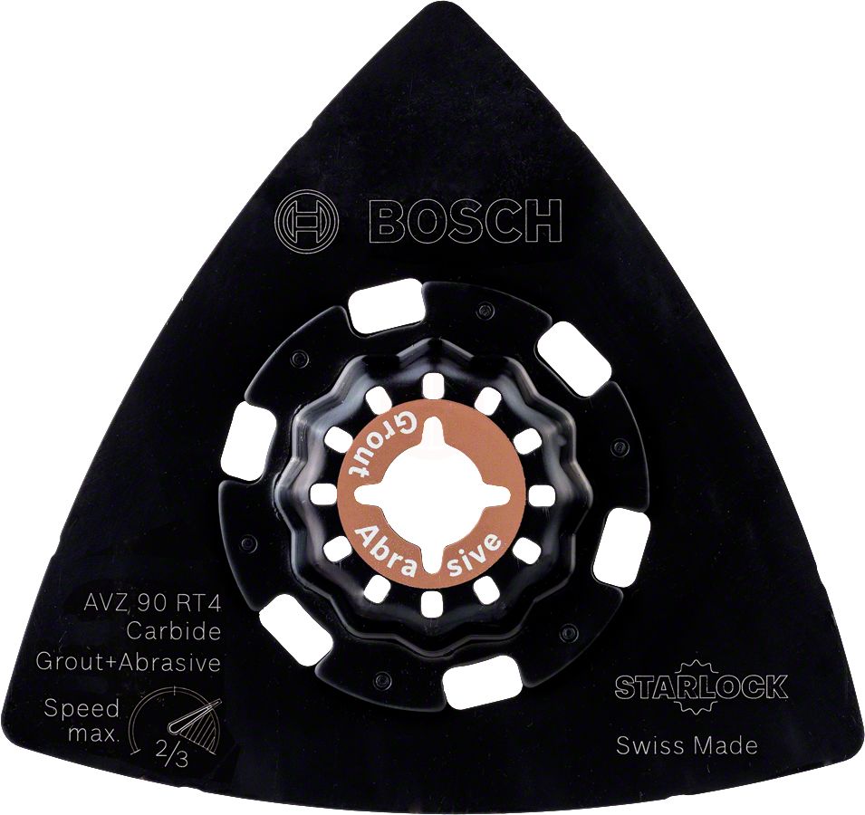 Bosch Starlock Testere Ucu GroutAbraSive AVZ 90 RT4 90 mm (1 Adet) - 2608662906