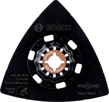 Bosch Starlock Testere Ucu GroutAbraSive AVZ 90 RT4 90 mm (1 Adet) - 2608662906