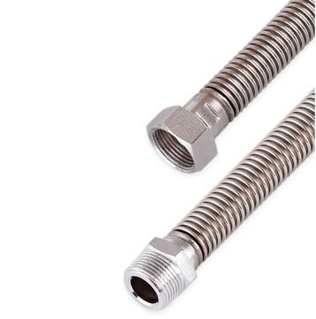 KAS Fancoil Flex 1/2 İnç - 1/2 İnç 20 Cm