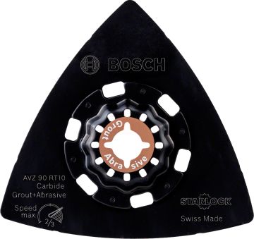 Bosch Starlock Testere Ucu GroutAbraSive AVZ 90 RT10 90 mm (1 Adet) - 2608662908