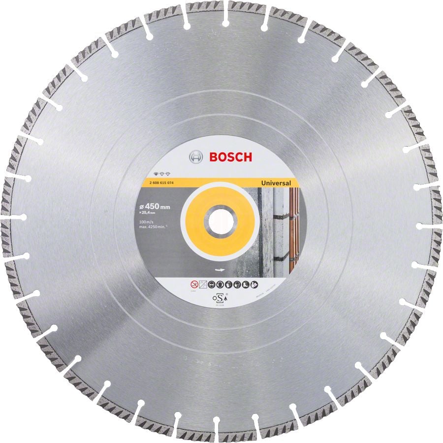 Bosch Elmas Kesme Diski Standard For Universal 450x25,40 mm - 2608615074