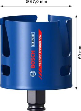 Bosch Delik Açma Testeresi Expert PC-Plus sMC 67 mm - 2608900469