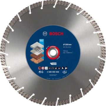 Bosch Elmas Kesme Diski Expert BFUni+M 350x25,40/20 mm - 2608900666
