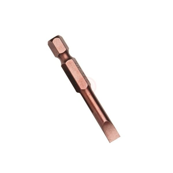 Vip-Tec Düz Uçlu Bits 50 mm 1/4 İnç 4,5 mm - VT/5620