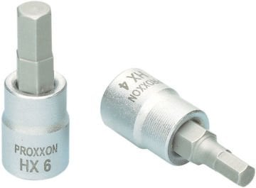 Proxxon Allen Uçlu Lokma Anahtar 1/4 İnç 6 mm (23749)