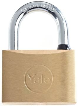 Yale Pas Sistem Pirinç Asma Kilit 50 mm Seri 6 Kutu