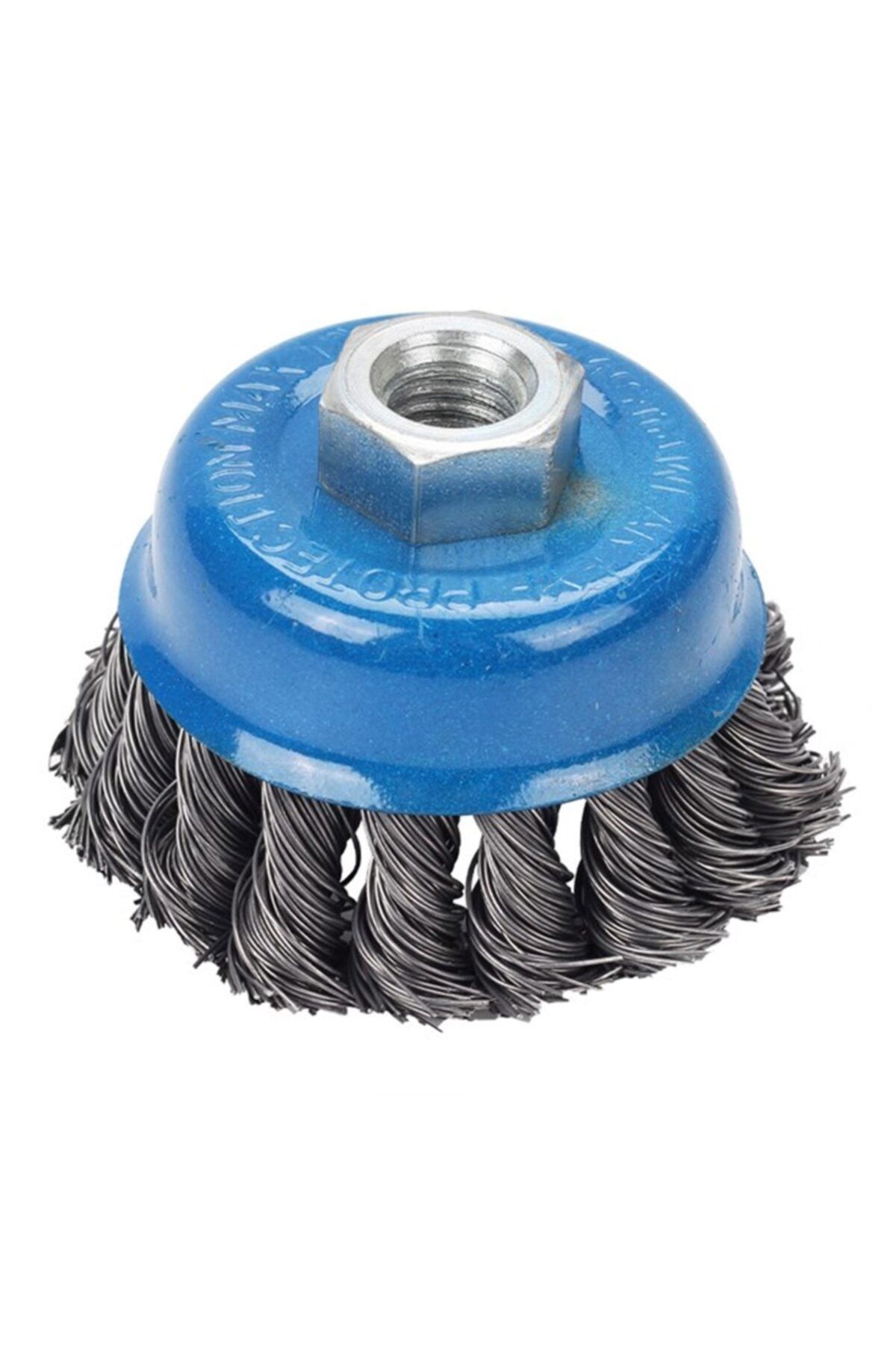 Ctm Burgulu Çanak Fırça (0,50 Mm Çelik Tel) 80 Mm