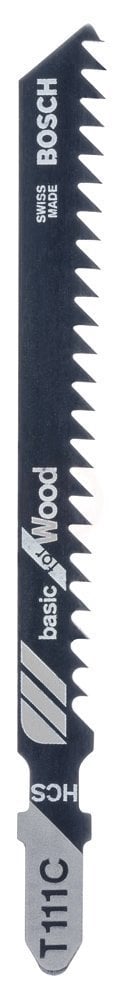 Bosch Dekupaj Testere Bıçağı Basic For Wood T 111 C 100 mm (25 Adet) - 2608633A38