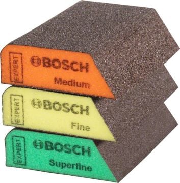 Bosch Sünger Zımpara Expert S470 Best for Profile Kombi (3 Adet) - 2608901174