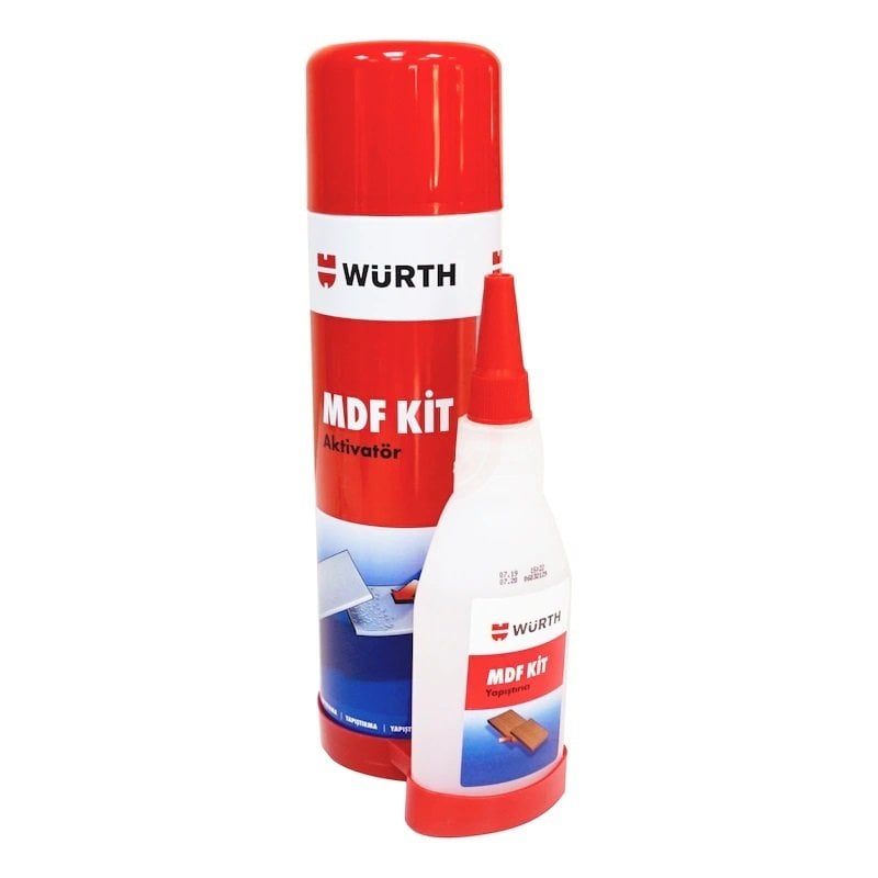 Würth Cynoacrilat Hızlı Yapıştırıcı Set MFD Kit 100-500 ml - 0892100444