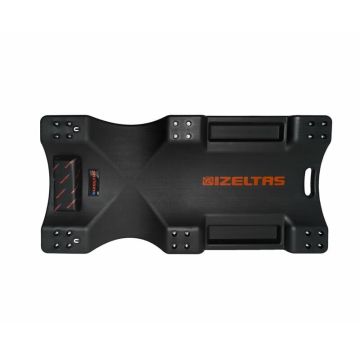 İzeltaş Tekerli Tamirci Kızağı Büyük 500x1010 mm Siyah