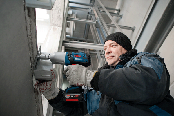 Bosch Gds 18 V-Lı Ht Akülü Darbeli Somun Sıkma Makinası - 06019B1303