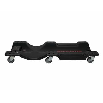 İzeltaş Tekerli Tamirci Kızağı Küçük 400x900 mm Siyah