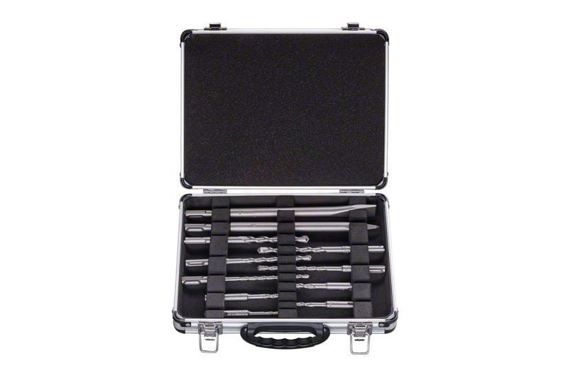 Bosch 11 Parça Çantalı SDS-Plus Kırıcı Delici Ucu ve Keski Seti - 2608578765